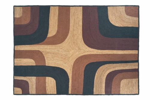 Pleciony dywan z juty Penny Lanne Argile Elitis