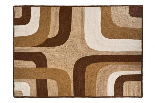 Pleciony dywan z juty Penny Lanne Caramel Elitis