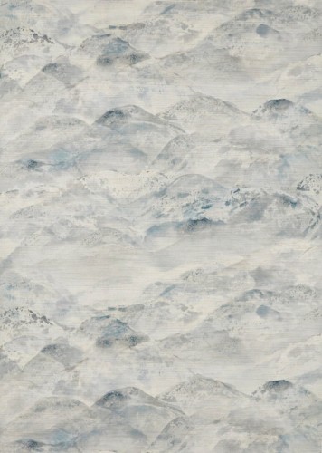 Tapeta tekstylna pejzaż gór Zoffany 312504 Sansui Kensington Walk Wallcoverings