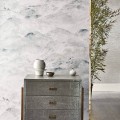Tapeta tekstylna pejzaż gór Zoffany 312504 Sansui Kensington Walk Wallcoverings
