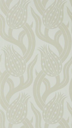 Tapeta kwiaty tulipany Zoffany 312998 Persian Tulip Kensington Walk Wallcoverings