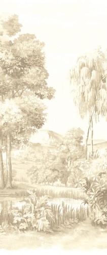 Mural roślinny krajobraz Khroma DG3LAN1022 Landscape Wall Designs III