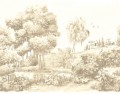 Mural roślinny krajobraz Khroma DG3LAN1023 Landscape Wall Designs III