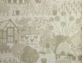 Tapeta Sanderson 216353 The Potting Room
