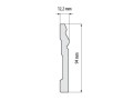 Listwa podłogowa LPC-08 Creativa wys. 9,4cm
