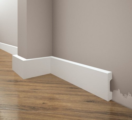 Listwa przypodłogowa malowana biała LPC-27M Creativa wys. 5,8cm