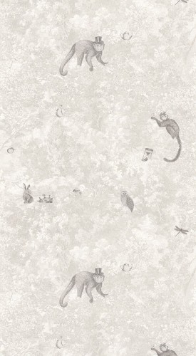 Tapeta zaczarowany las Casadeco ONIR 87250914 Jardin Des Merveilles Voyage Onirique