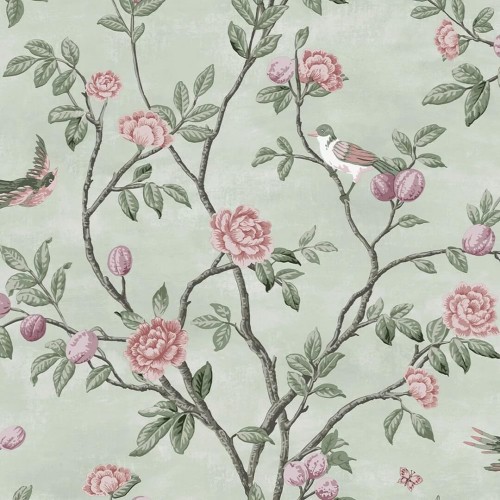 Tapeta botaniczna Laura Ashley 113371 Eglantine Volume I