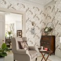 Tapeta rośliny i pawie Laura Ashley 113399 Belvedere Volume I