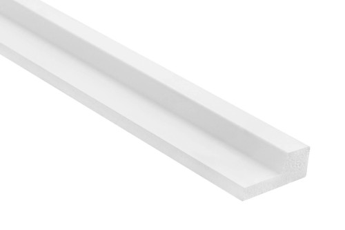 Zakończenie prawe lameli białej L0101R Stretto Lamelli Mardom Decor