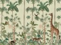 Fototapeta dżungla Rebel Walls R16794 Giraffes Stroll Sunny Wonder World