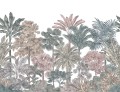 Fototapeta egzotyczne drzewa Rebel Walls R17593 Tropical Bellewood Bubblegum Wonder World