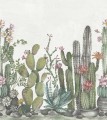 Fototapeta kaktusy Rebel Walls R18452 Playful Cactus Ivory Wonder World