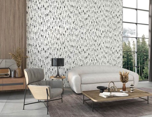 Fototapeta abstrakcja ludzie Tecnografica 80556-1A MAURICIO LARA: ÈXODO BLACK AND WHITE A Art Collections