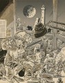 Fototapeta komiks Tecnografica 79795-1 Bonvi: BONVI Art Collections