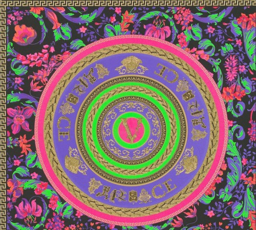 Tapeta ornamenty rozety 38705-1 Versace V