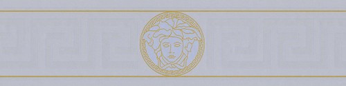 Border logo Versace i greckie meandry 93522-5 Versace V