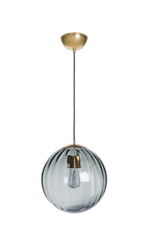 Lampa wisząca Arran Grey Brass Famlight
