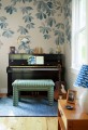 Fototapeta liście Sandberg S10172 Kastanjen Soft Blue Huset i Solen