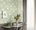 Tapeta kwiaty magnolii Casadeco GADN 82366511 Suzhou Gardens