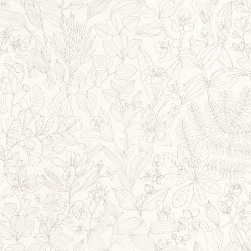 Tapeta roślinna Casadeco GADN 87591056 Esquisse Gardens