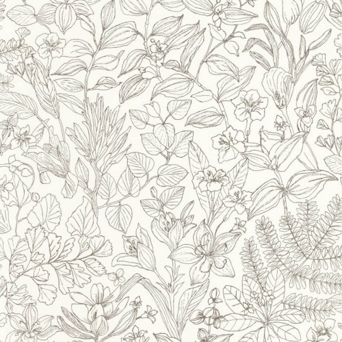 Tapeta roślinna Casadeco GADN 87599267 Esquisse Gardens