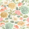 Tapeta kwiaty dalia Casadeco GADN 87660528 Dahlia Gardens