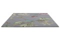 Dywan z botanicznym wzorem szary HUMMINGBIRD GREY 037804 Wedgwood