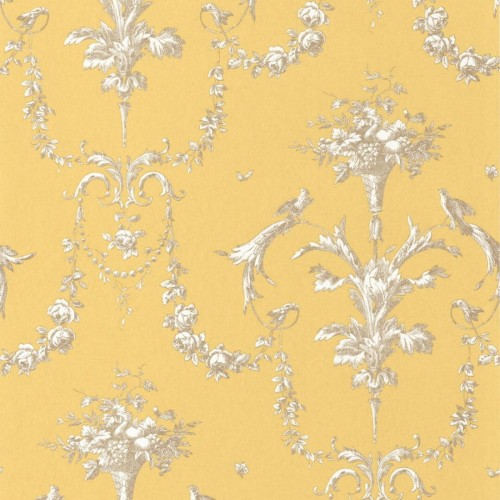 Tapeta ornamentowa Casadeco LBTJ 87922524 Corne D'abondance Les Belles Toiles de Jouy