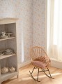 Tapeta kwiatowe pnącza róży Casadeco LBTJ 87964122 Rosa Les Belles Toiles de Jouy