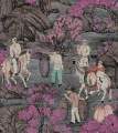 Tapeta scenki rodzajowe Arte 97690 Toile de Tibet Decors & Panoramiques