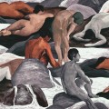 Tapeta scena łaźni termalnej Arte 70502 Saturnia Les Thermes