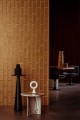 Tapeta naturalna prostokąty efekt 3D Arte 72730 Biseau Marqueterie