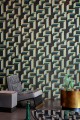 Tapeta naturalna labirynt efekt 3D Arte 72700 Detour Marqueterie