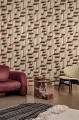 Tapeta naturalna labirynt efekt 3D Arte 72701 Detour Marqueterie