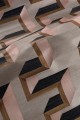Tapeta naturalna labirynt efekt 3D Arte 72701 Detour Marqueterie