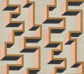 Tapeta naturalna labirynt efekt 3D Arte 72702 Detour Marqueterie