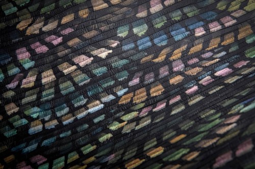 Tapeta tekstylna wachlarze Arte Moooi MO4022 Dandelion Cranes Memento Moooi