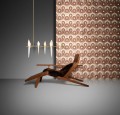 Tapeta geometryczna okręgi i łuki Arte Moooi MO4011 Queen Cobra Memento Moooi