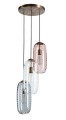 Lampa wisząca Famlight Chloe 3 klosze