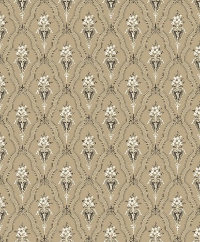 Tapeta kratownica i kwiatki Boras Tapeter Klädesholmen 4164 Alla Tiders Hus