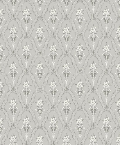 Tapeta kratownica i kwiatki Boras Tapeter Klädesholmen 4166 Alla Tiders Hus
