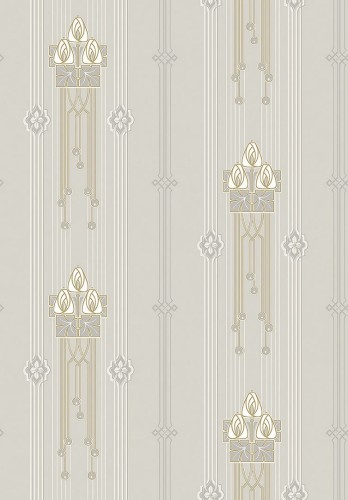 Tapeta linie i medaliony Boras Tapeter Villastan 4171 Alla Tiders Hus