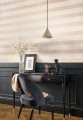 Tapeta tweedowe pasy Casadeco RAYS 87361722 Valse Les Rayures