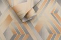Tapeta geometryczna efekt 3D Holden 36191 Tranquilo Patagonia