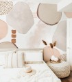 Mural geometryczny Wallcolors Abstract Life in Boho
