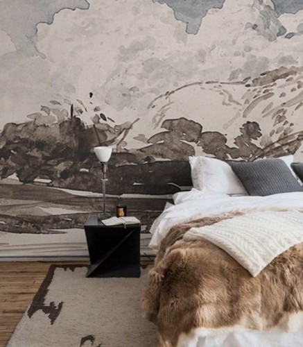 Mural chmury Wallcolors Cloudy Life in Boho