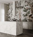 Mural botaniczny Wallcolors Gray Chinoiserie Life in Boho