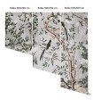 Mural botaniczny Wallcolors Gray Chinoiserie Life in Boho