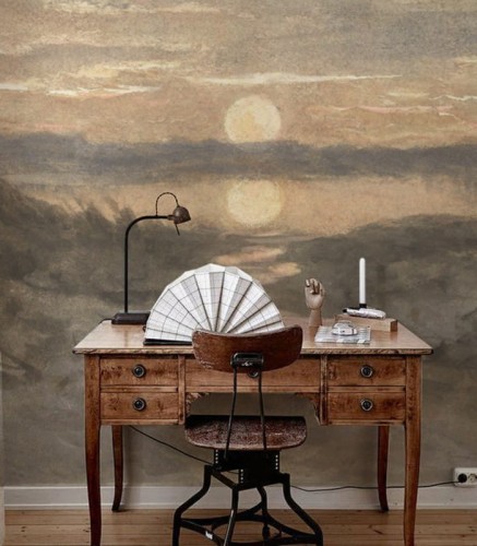 Mural zachód słońca Wallcolors Sunset Life in Boho